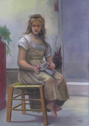 Menina na Cadeira