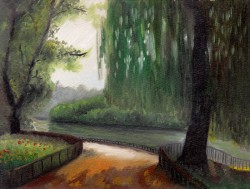 Paisagem no Parque