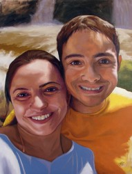 Retrato de Rodrigo e Magna